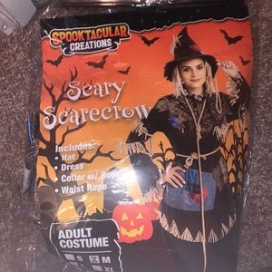 Womens Halloween Costume Scary Scarecrow